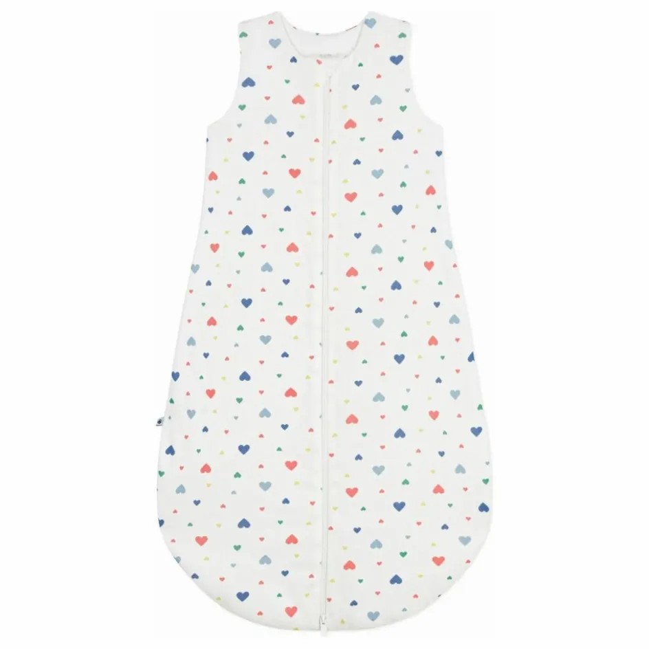 Petit Bateau Gigoteuses, Tours De Lit|Gigoteuses, Emmaillotage*Gigoteuse All Over Cœurs |