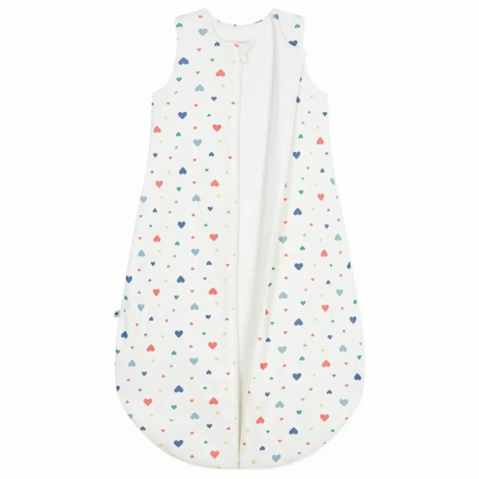 Petit Bateau Gigoteuses, Tours De Lit|Gigoteuses, Emmaillotage*Gigoteuse All Over Cœurs |