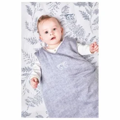 Discount Tartine et Chocolat Gigoteuse en lin et coton | Bleu marine