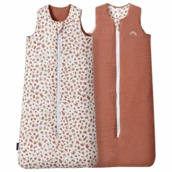 Les Petites Billes Gigoteuse multi-saisons réversible en double gaze de coton || Gigoteuses, Tours De Lit|Gigoteuses, Emmaillotage