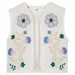 Sale Louise Misha Gilet Andresi Coton Bio | Ecru