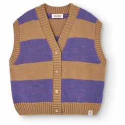 Hot Gilet Blobfish Rayé Laine | Enfant Pulls, Gilets|Pulls, Gilets