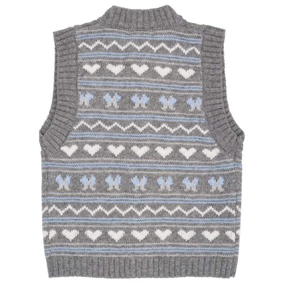 Discount Copenhagen Colors Gilet Cachemire | Gris