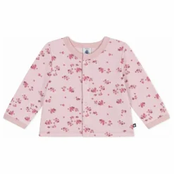 Petit Bateau Gilet Fleuri Pointelle Coton Bio || Pulls, Gilets