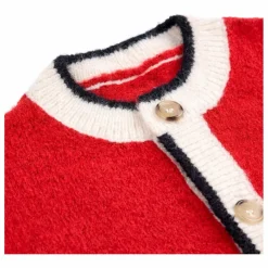Bobo Choses Pulls, Gilets*Gilet Jacquard Laine |