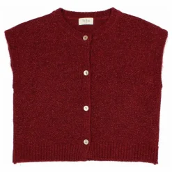 Búho Gilet Lurex Fibres Recyclées ||Enfant Pulls, Gilets