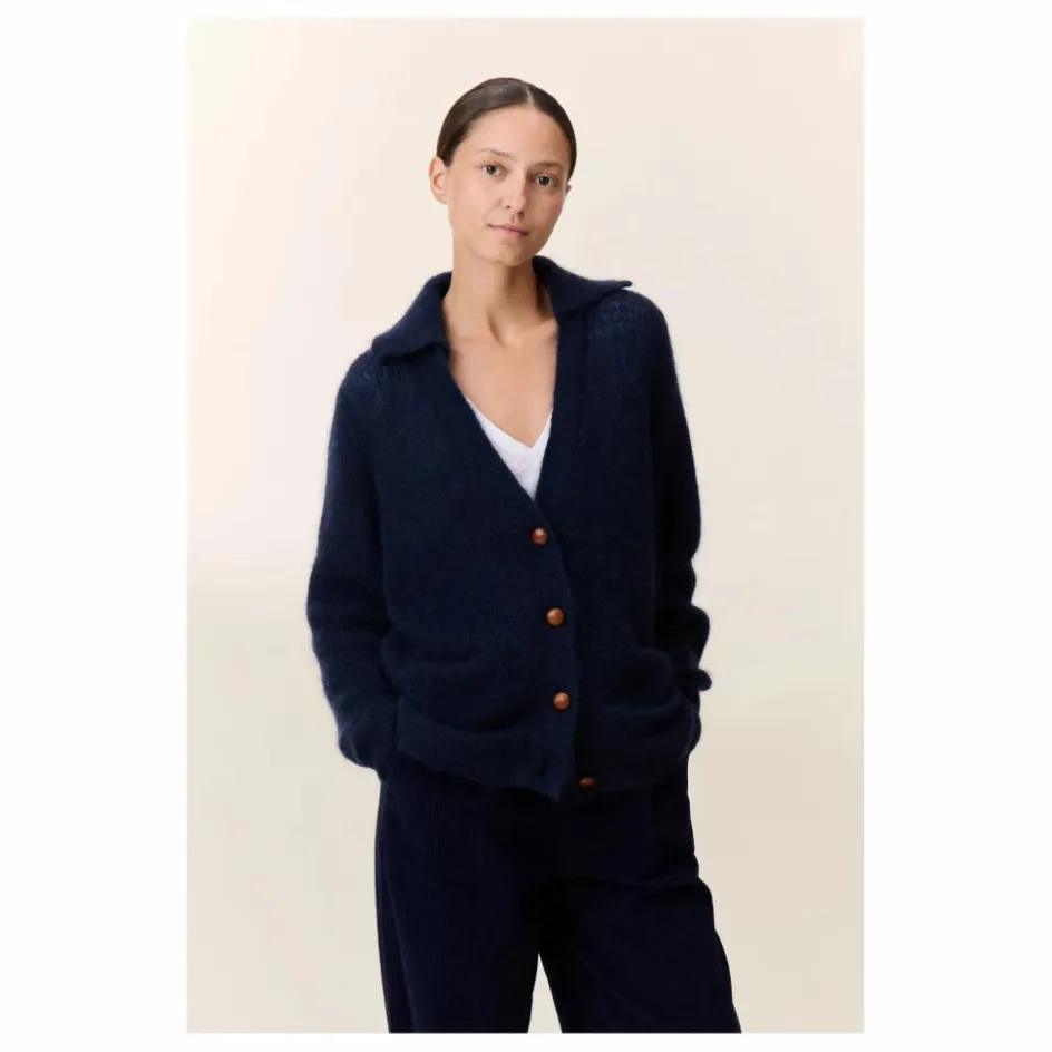 Leon & Harper Gilet Marloup Core Super Kid Mohair ||Femme Pulls, Gilets