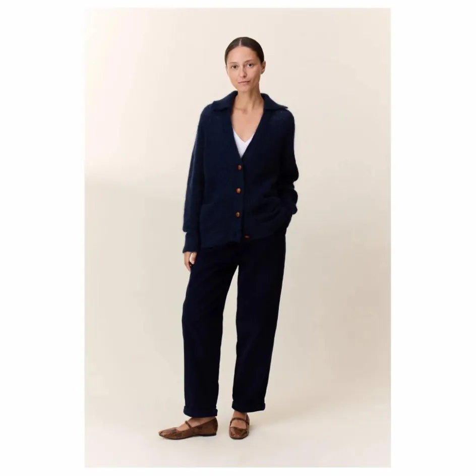 Leon & Harper Gilet Marloup Core Super Kid Mohair ||Femme Pulls, Gilets