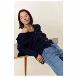 Leon & Harper Gilet Marloup Core Super Kid Mohair ||Femme Pulls, Gilets