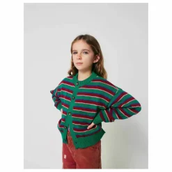 Enfant Bobo Choses Pulls, Gilets*Gilet Rayé Coton Bio |
