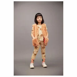 Enfant Mini Rodini Pulls, Gilets|Pulls, Gilets*Gilet Ritzratz Façon Fourrure |