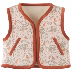 Clearance Gingersnaps Gilet Réversible Glade | Ecru