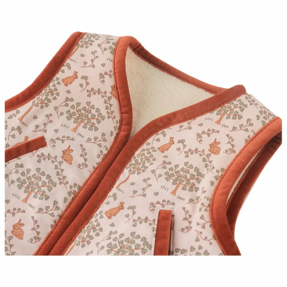 Clearance Gingersnaps Gilet Réversible Glade | Ecru