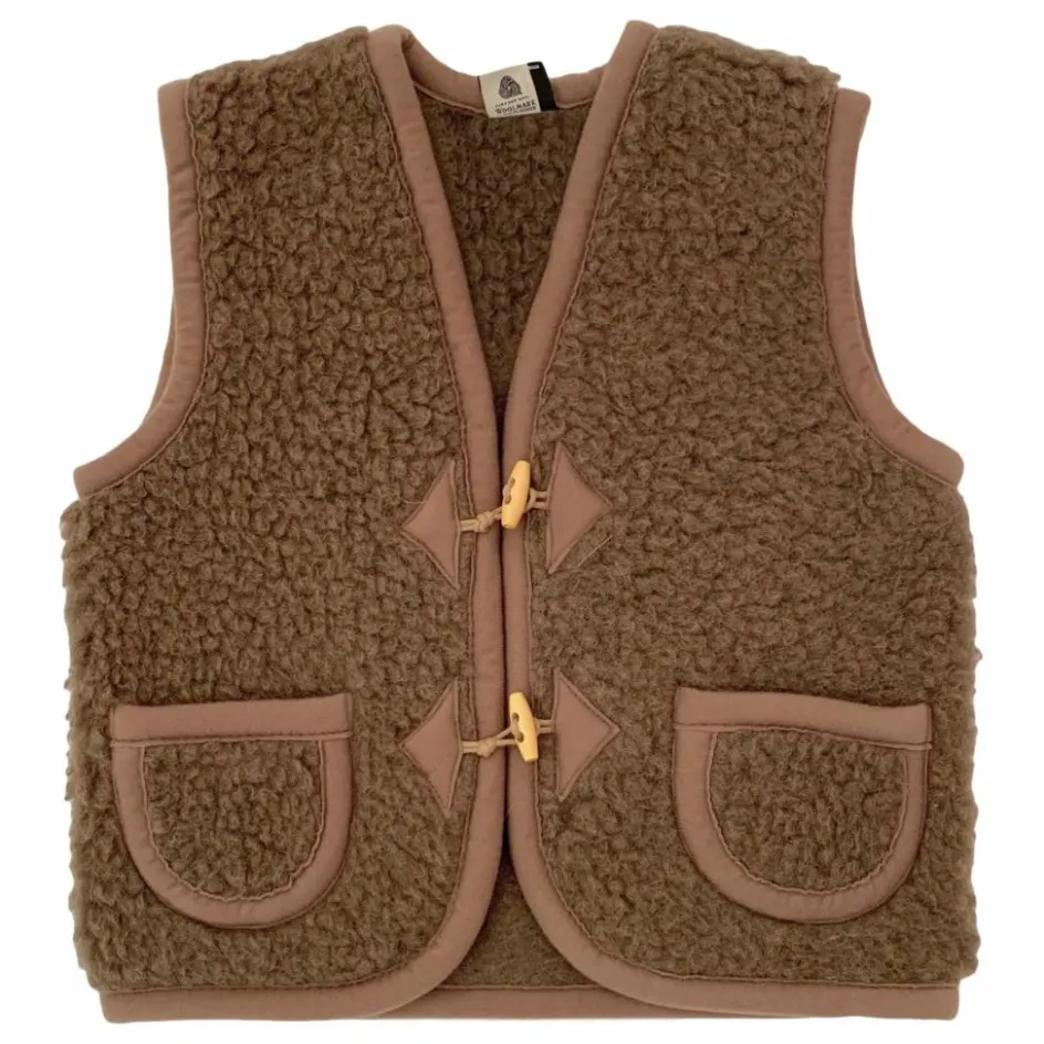 Clearance Alwero Gilet Sans Manches Alpen | Marron