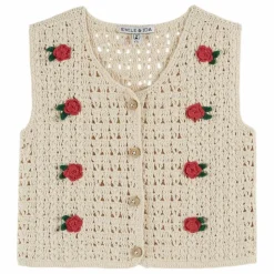 Enfant Emile et Ida Pulls, Gilets*Gilet Sans Manches Crochet |
