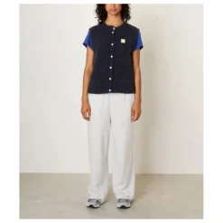 Femme American Vintage Pulls, Gilets*Gilet Sans Manches East Alpaga |