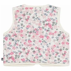 Petit Bateau Gilet Sans Manches Fleuri | Ecru