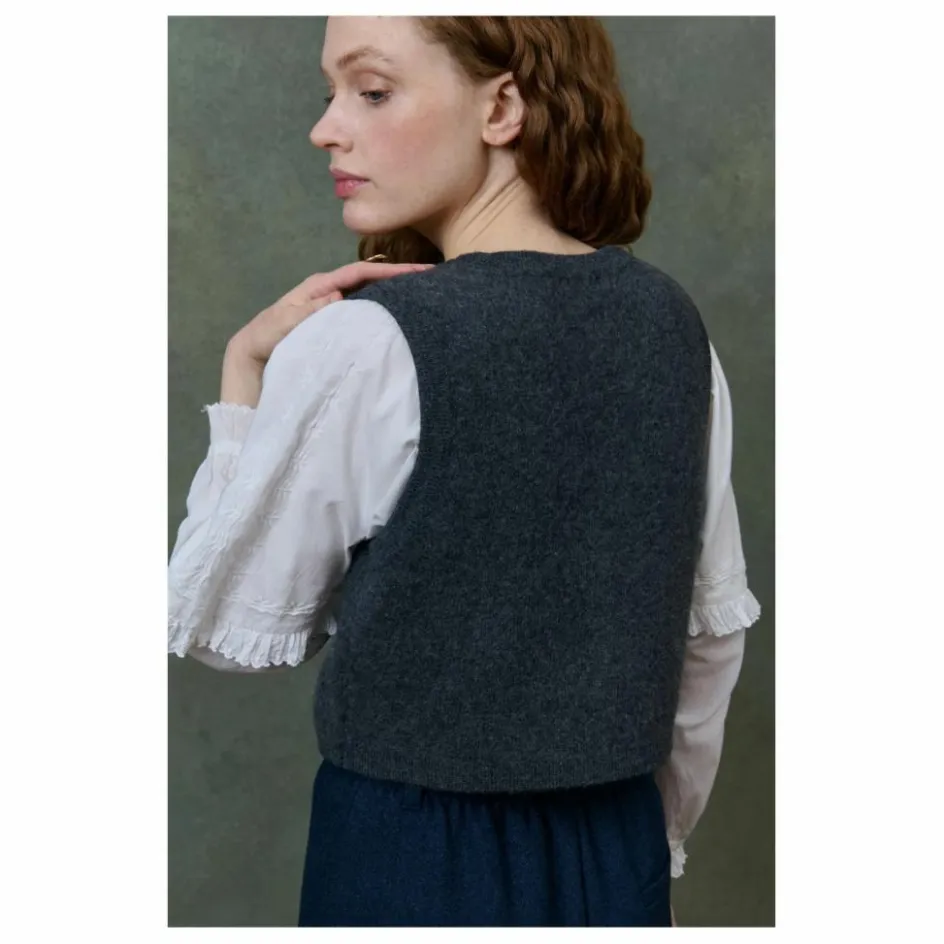 Femme Louise Misha Pulls, Gilets*Gilet Sans Manches Ibinka Laine - Collection Femme |
