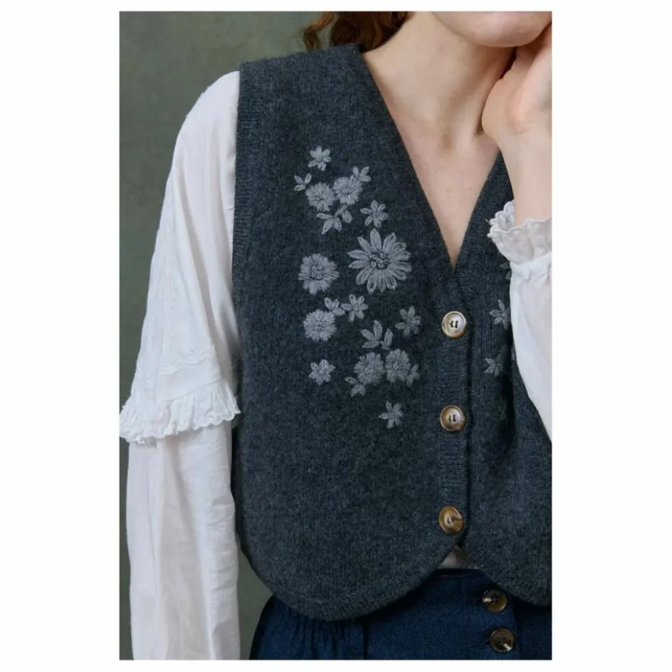 Femme Louise Misha Pulls, Gilets*Gilet Sans Manches Ibinka Laine - Collection Femme |
