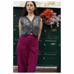 Femme Louise Misha Pulls, Gilets*Gilet Sans Manches Ibinka Laine - Collection Femme |