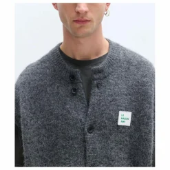 Homme American Vintage Sweats, Pulls*Gilet Sans Manches Vitow Laine et Alpaga |