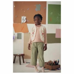 Outlet Gilet Sylna Maille Brodé | Enfant Pulls, Gilets