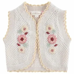 Outlet Gilet Sylna Maille Brodé | Enfant Pulls, Gilets