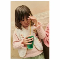 Outlet Gilet Sylna Maille Brodé | Enfant Pulls, Gilets