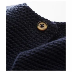 Petit Bateau Gilet Tricot Point Mousse Fabalero Coton Bio || Pulls, Gilets|Pulls, Gilets