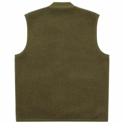 Universal Works Gilet Zippé Sans Manches Laine ||Homme Sweats, Pulls