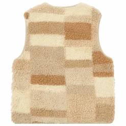 Universal Works Gilet Zippé Sans Manches Patchwork ||Homme Sweats, Pulls