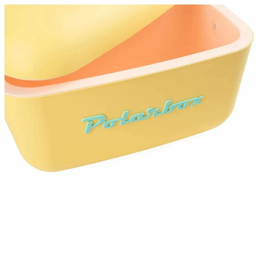 Online Polarbox Glacière avec anse colorée | Jaune