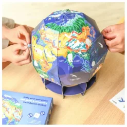 Poppik Jeux Éducatifs*Globe à construire Notre Planète