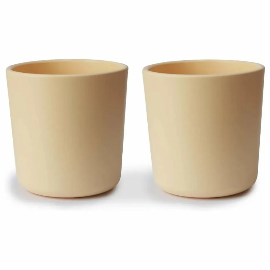 Online Mushie Gobelet - Set de 2 | Jaune