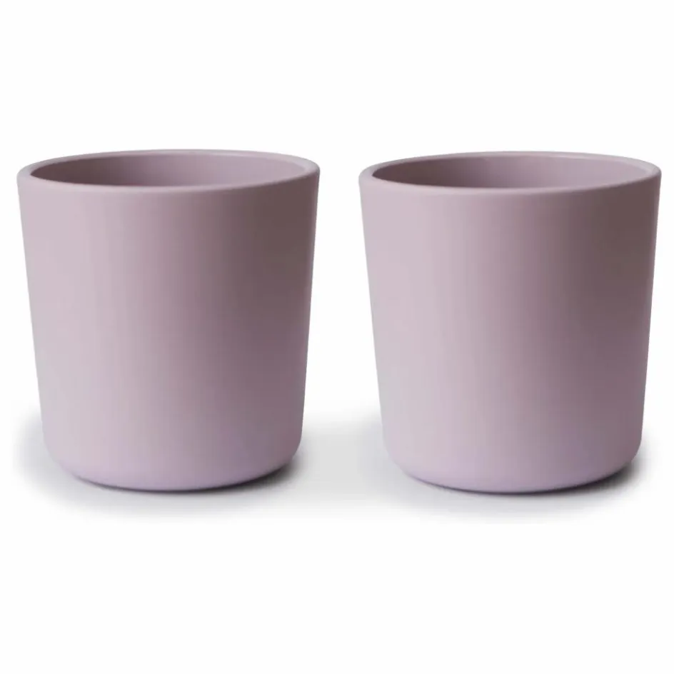 Mushie Gobelet - Set de 2 | Lilas|Enfant Vaisselle Enfant