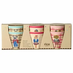 Hot Rice Gobelets - Set de 6 - x Nathalie Lété Multicolore