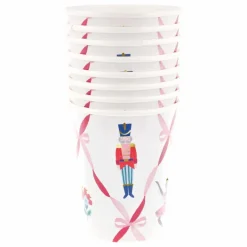 Enfant Meri Meri Décoration De Fête*Gobelets Casse Noisette - Lot de 8