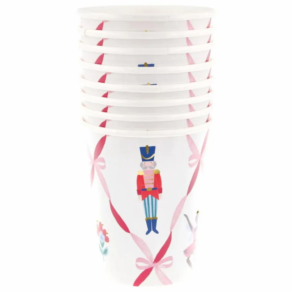 Enfant Meri Meri Décoration De Fête*Gobelets Casse Noisette - Lot de 8