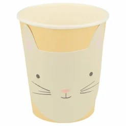 Meri Meri Gobelets Chat pastel - Set de 8|Enfant Décoration De Fête