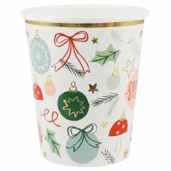 Enfant Meri Meri Décoration De Fête*Gobelets Noël - set de 8