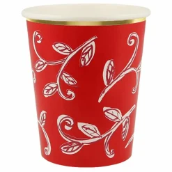 Enfant Meri Meri Décoration De Fête*Gobelets Noël motifs Block Print - set de 8
