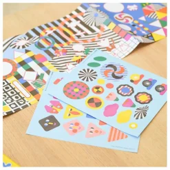 Discount Poppik Gommettes Art Moderne Multicolore