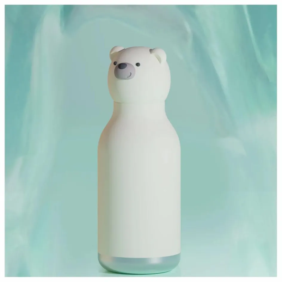 Asobu Gourde en inox Ours|Enfant Vaisselle Enfant