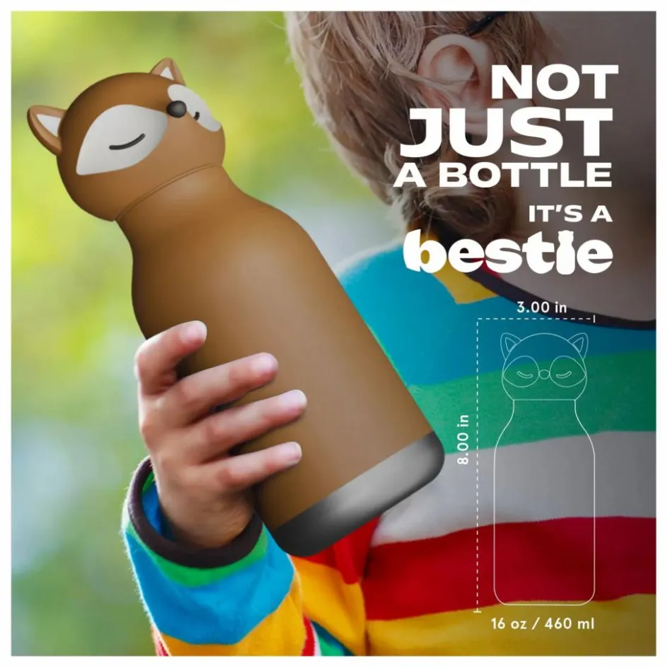 Asobu Gourde en inox Renard ||Enfant Vaisselle Enfant