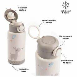 Gourde isotherme Celebration | Enfant Vaisselle Enfant