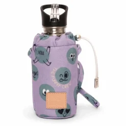 JOJO FACTORY Gourde isotherme Funny Crew | Lilas|Enfant Vaisselle Enfant