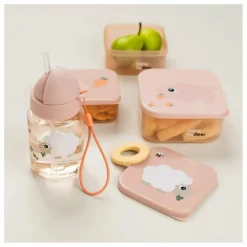 Done by deer Gourde Tiny Farm - 280 ml ||Enfant Vaisselle Enfant