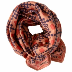 Sale Apaches Grand Foulard Latika | Orange sanguine