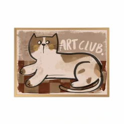 Enfant Studio Loco Décoration Murale|Déco Murale Enfant*Grande affiche Cat artist club