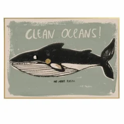 Enfant Studio Loco Décoration Murale|Déco Murale Enfant*Grande affiche Clean Ocean
